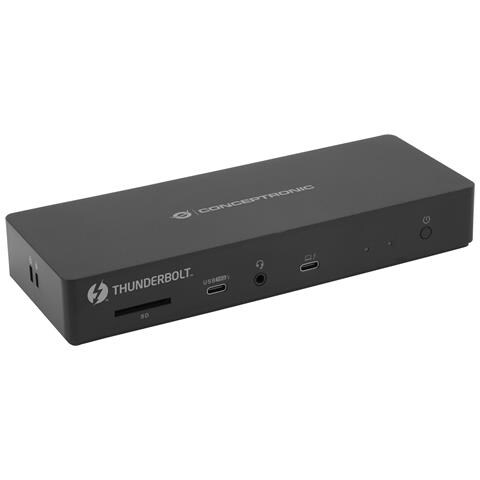 DONN30B replicatore di porte e docking station per laptop Cablato Thunderbolt 4 Nero - Foto 1