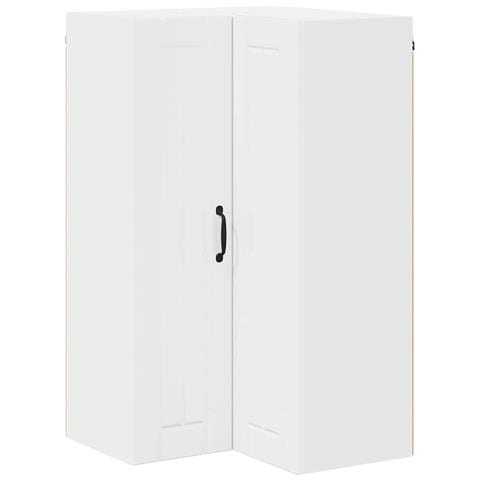 Mobile da cucina con lo scaffale Bianco Lucido 57 x 57 x 100 cm - Foto 1