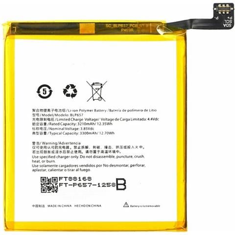 Oem Batteria Testata Ricambio Pari Originale Blp657 Per Oneplus 6 - Foto 1