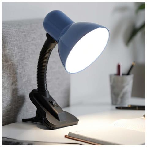 Lampada Da Tavolo Orientabile A Led Da 40w Con Pinza E Interruttore - Foto 5