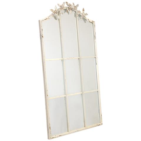 Specchio Da Parete In Metallo Con Finitura Invecchiata - Foto 1