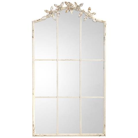 Specchio Da Parete In Metallo Con Finitura Invecchiata - Foto 2