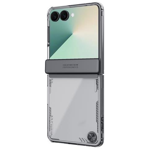 Cover per Galaxy Z Flip7 5G - TPU+PC, Nero - Foto 1