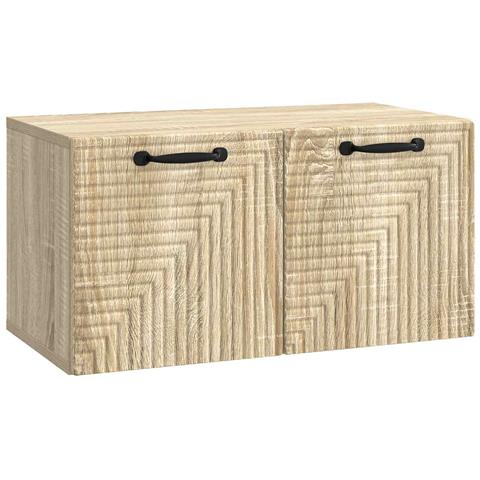 Mobile Porta TV da Muro Rovere Sonoma 59,5 x 31 x 30 cm - Foto 1