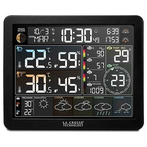 SW405-BLA stazione meteorologica digitale Nero LCD Batteria Wi-Fi - Foto 2