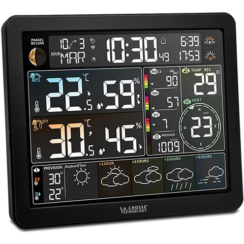 SW405-BLA stazione meteorologica digitale Nero LCD Batteria Wi-Fi - Foto 3