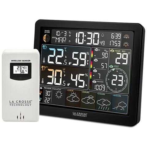 SW405-BLA stazione meteorologica digitale Nero LCD Batteria Wi-Fi - Foto 1