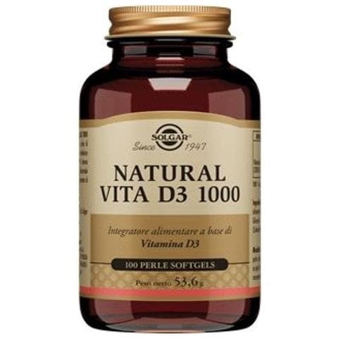 Natural Vita D3 1000 100 Perle Softgel - Foto 1