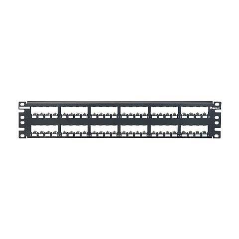 48-port metal modular patch panel 2U pezzo di pannello - Foto 1