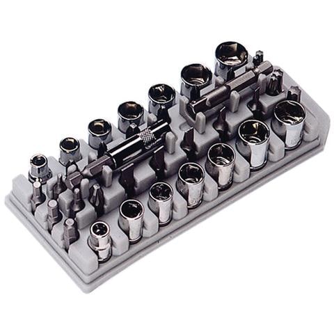 Assortimento 22 bits + 14 bussole con portainserti e adattatore - Foto 1