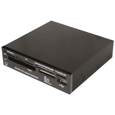 Flash Reader Eminent EM1059 - USB - Microdrive, Scheda xD-Picture, Scheda xD-Picture tipo M, SmartMedia, MultiMediaCard (MMC) , Reduced Size MultiMediaCard (RS-MMC) , MMCmobile, MMCplus, Scheda Secure Digital (SD) , Secure Digital High Capacity (SDHC) , Scheda miniSD, . . . - Foto 1