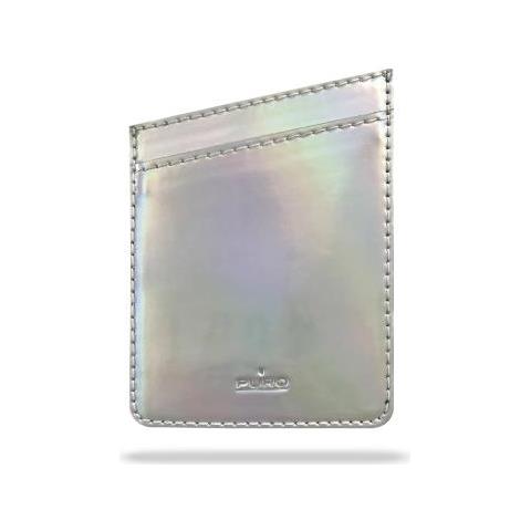 Tasca Ecopelle Lucida Universale staccabile 2 vani carta Iridescente - Foto 1