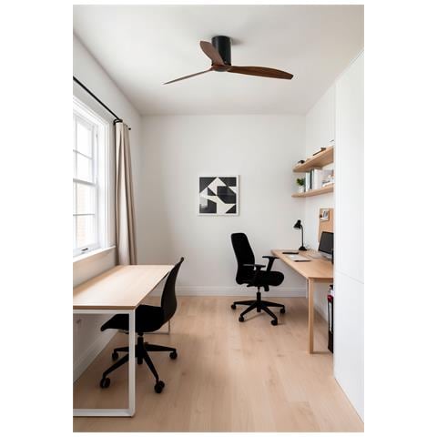 Faro 32042 Ventilatore Mini Tube Nero Opaco Con Pale Color Legno In Abs - Foto 13