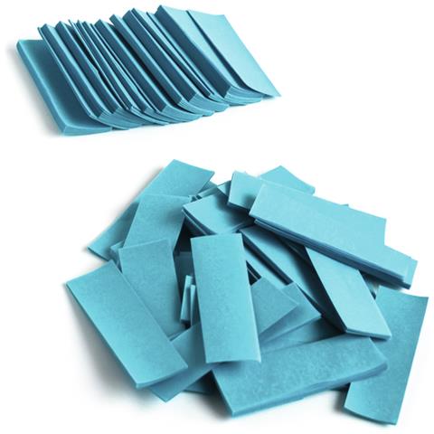 Slowfall Confetti Rectangular 55x18mm, Light Blue, 1kg - Foto 2
