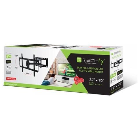 Supporto a Muro Slim per TV LED LCD 32-70" Nero - Foto 2