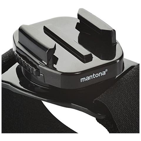 Supporto a Sgancio Rapido a 360° Cinturino da Braccio per Action Cam GoPro - Nero - Foto 2