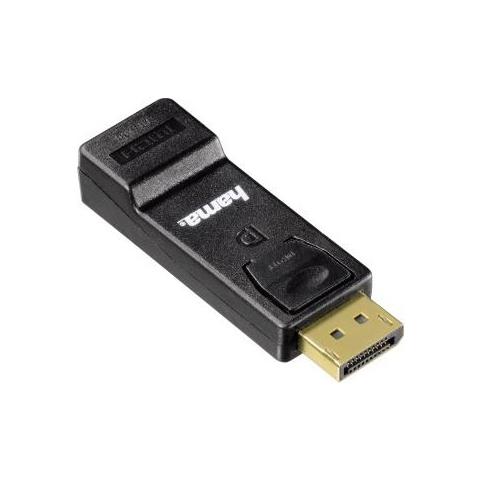 00054586 Cavo Di Interfaccia E Adattatore Displayport M Hdmi Fm Nero - Foto 1