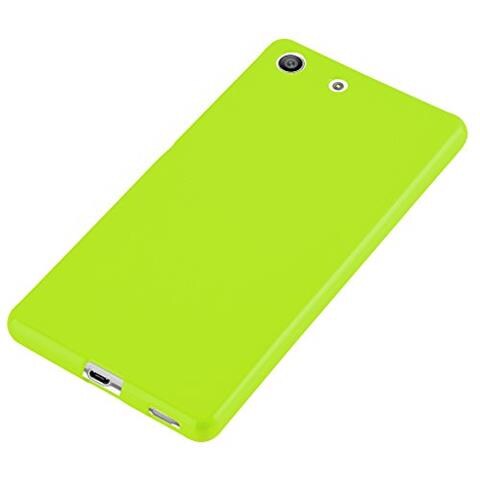 Custodia Compatibile Con Sony Xperia M5 In Jelly Verde - Coperchio Protettivo In Silicone Tpu Flessibile - Foto 2