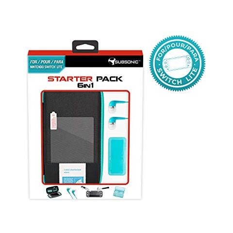 Pacchetto Accessori 6 In 1 Per Nintendo Lite Interruttore Con Custodia E Schermo Protettivo In Vetro Temperato. - Nintendo Interruttore - Foto 1