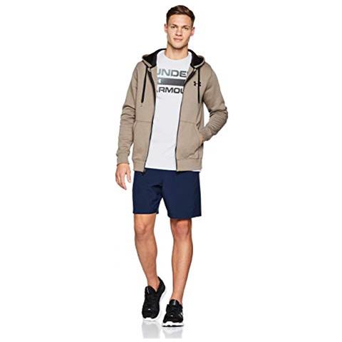 Ua Team Issue Wordmark Manica Corta, Maglietta Uomo, Bianco (bianco / Nero 100), Xl - Foto 5