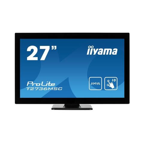 Monitor 27" LED ProLite T2736MSC-B1 1920x1080 Full HD Touch Screen Tempo di Risposta 4 ms - Foto 1