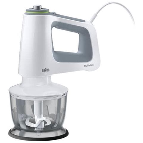 MultiMix 5 HM 5137 Sbattitore manuale 750 W Grigio, Bianco - Foto 4