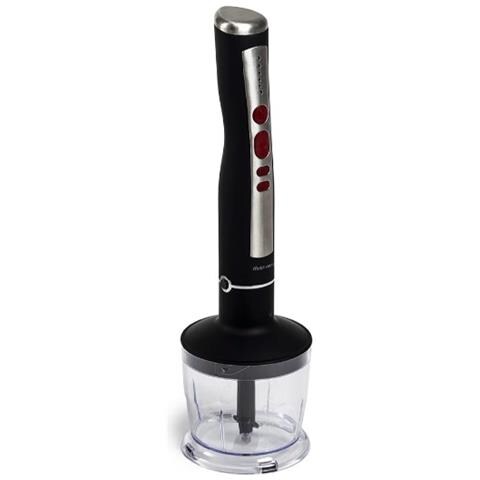 Frullatore ad Immersione ZOE con Batteria Riccaricabile Recipiente da 0.6 L Potenza 200 Watt Colore Nero - Foto 3