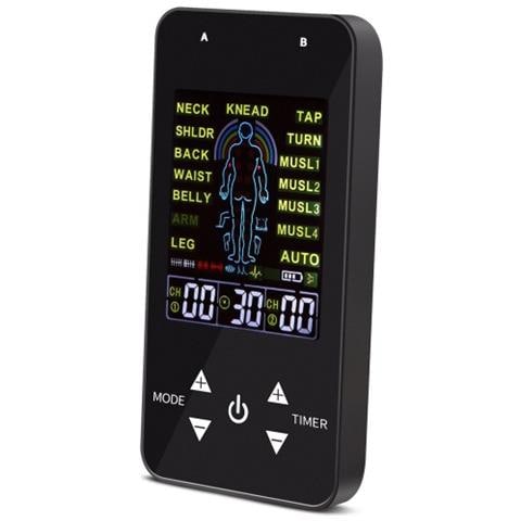 Macchina Tens/stimolatore Muscolare Con 15 Modalità Di Massaggio Black - Foto 5