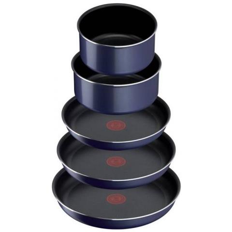 L1579102 Ingenio Easy Cook N Clean Cucina Batteria 10 Pezzi, Antimani, Tutte Le Luci Tranne L'induzione, Realizzate In Francia - Foto 3