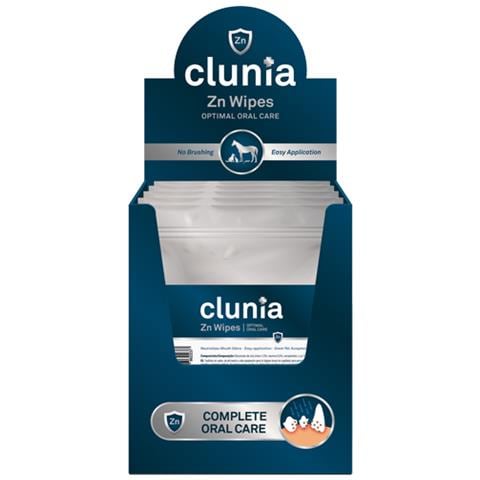 Clunia® Zn Wipes - Display Box- 10 Salviette - 20 Bustine - Foto 1