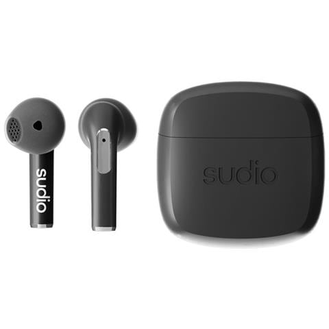 Auricolari Senza Fili N2 Ipx4 Semi In-ear Bluetooth 5.2, Nero - Foto 1