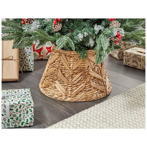 Copri Base Per Albero Di Natale Sapin Giacinto D \'acqua Naturale 45 Cm - Foto 1