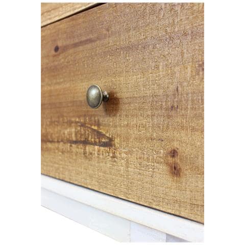 Mobile Con 6 Cassetti In Legno Color Naturale 146x45xh90 Cm Balteo - Foto 6