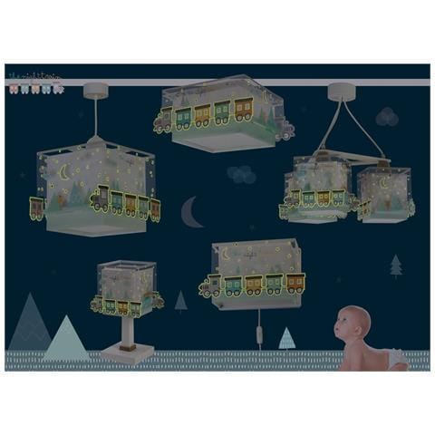 Lampada A Sospensione Per Bambini The Night Train Treno - Foto 7