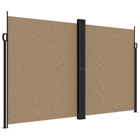 Tenda Da Sole Laterale Retrattile Tortora 200x1200 Cm - Foto 2