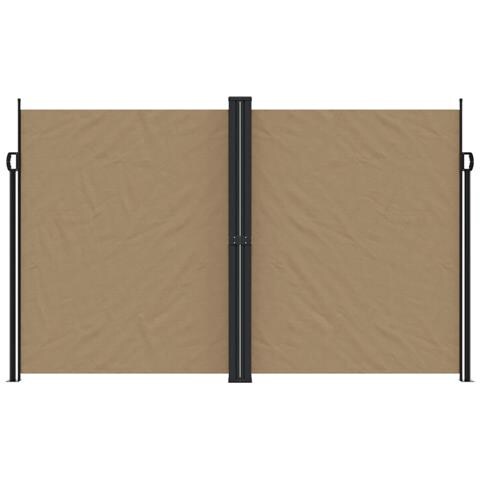 Tenda Da Sole Laterale Retrattile Tortora 200x1200 Cm - Foto 3