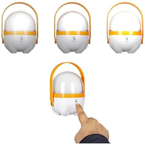 Torcia Da Campeggio Ricaricabile Con Impugnatura Va0086 - Foto 8