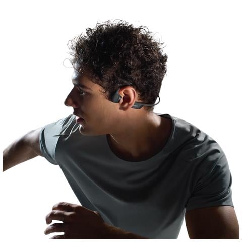 Cuffie Sportive Ibride Wireless / Bluetooth S820-ST-BK OpenRun Pro 2 Nero - Foto 5