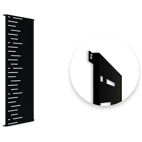 Pannello Decorativo Arlberg Nero H.160cm Motivi Lato Sinistro - Foto 2