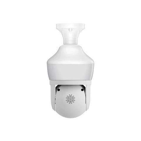 Telecamera di Sicurezza WiFi 3MP 2304x1296 Rotazione 355° Visione Notturna Bianco - Foto 4