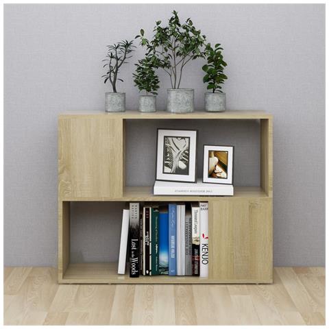 Lusso Casadino - Mobile Porta Tv Rovere Sonoma 80x24x63 Cm In Truciolato - Foto 2