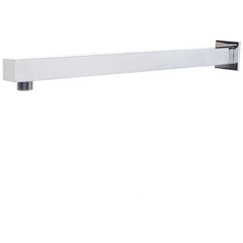 Braccio Doccia A Parete Acciaio Inox Quadrato 30 Cm Parigi - Satinato - Foto 1