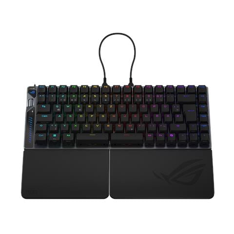 ROG Falcata tastiera Gaming USB + RF Wireless + Bluetooth QWERTZ Tedesco Nero - Foto 9