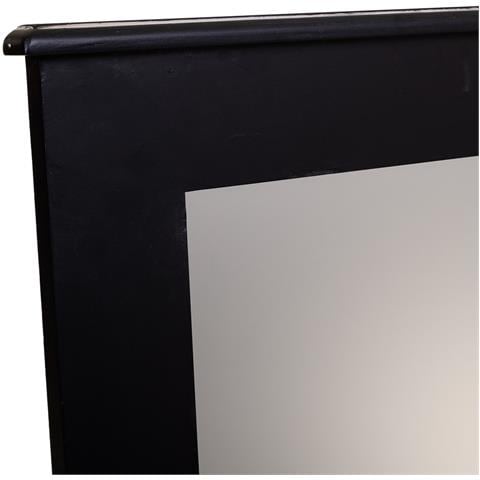 Specchio In Legno Nero 70x03x90h - Foto 7
