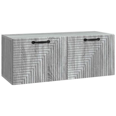 Mobile Porta TV da Muro Grigio Sonoma 78,5 x 31 x 30 cm - Foto 1
