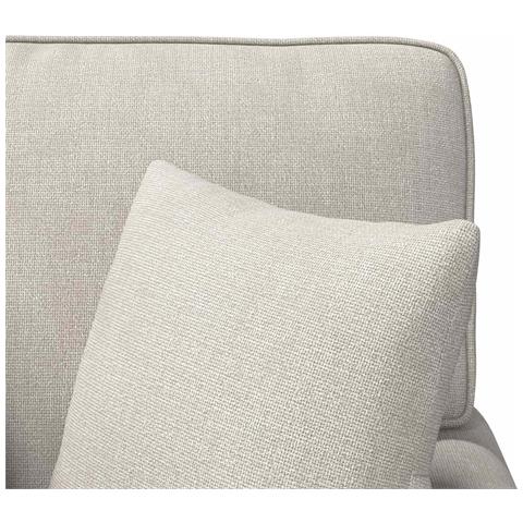 Chaise Longe con Gonna con cuscino Crema 157 x 91 x 91 cm ARES - Foto 9