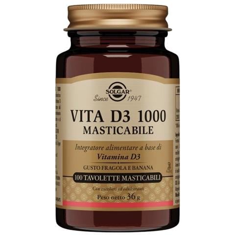 Vita D3 1000 100 Tavolette Masticabili - Foto 1