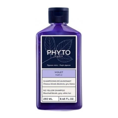 Paris Violet Shampoo Anti Giallo per Capelli Biondi Decolorati Grigi Bianchi 250 ml - Foto 1