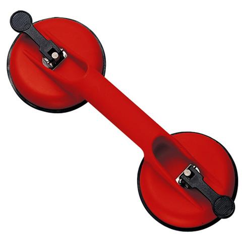 Ventosa doppia per sollevamento portata max Kg 80 diametro 115 mm - Foto 1