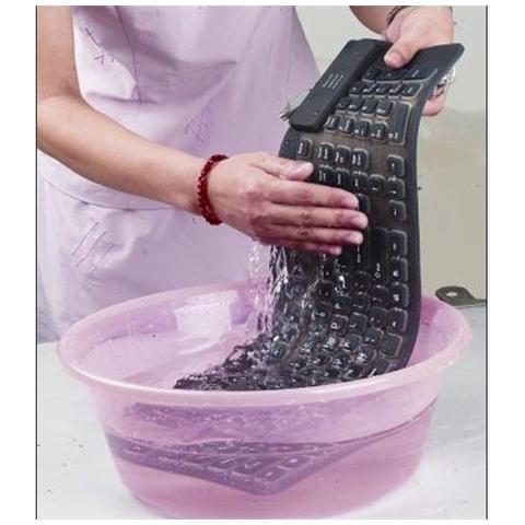 Tastiera USB 8057685306165  (Layout Italiano) Colore Nero - Foto 7